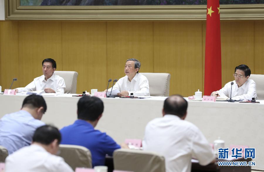 7月20日，國務院安委會在北京召開全國安全生產電視電話會議。中共中央政治局委員、國務院副總理、國務院安委會主任馬凱出席并講話。新華社記者丁林攝