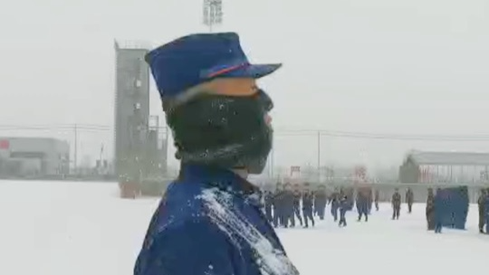 新訓消防員的隊列你們能打幾分？我不是一個人在戰斗！