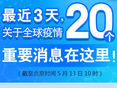 【圖解】最近3天，關于全球疫情20個重要消息在這里！